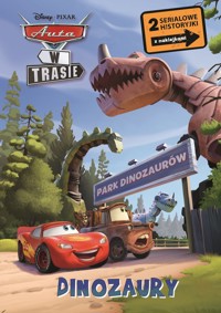 Dinozaury. 2 serialowe historyjki z naklejkami. Disney Pixar Auta w trasie - zbiorowa praca - książka