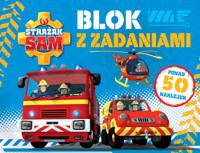 Strażak Sam Blok z zadaniami - Wiśniewska Anna - książka