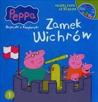 Świnka Peppa Bajeczki z książeczki 1 Zamek wichrów + DVD -  - książka