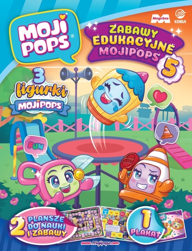 MojiPops. Zabawy edukacyjne 5 - zbiorowa praca - książka