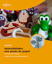 Aprender manualidades con pasta de papel con 100 ejercicios prácticos - Santiago Martín Leza - ebook