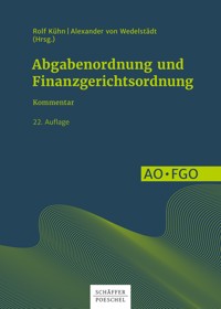 Abgabenordnung und Finanzgerichtsordnung - Roberto Bartone - ebook
