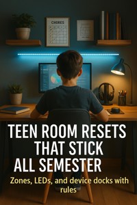 Teen Room Resets That Stick All Semester - Simmons Rachel - ebook
