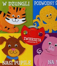 Zwierzęta 4 książeczki w 1 - Płudowska Agnieszka - książka