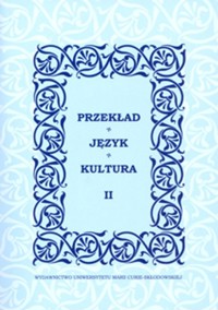 Przekład Język Kultura -  - książka