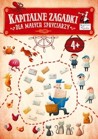 Kapitalne zagadki dla małych spryciarzy 4+ Kapitan Nauka -  - książka
