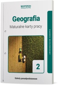 Geografia 2 Maturalne karty pracy Zakres rozszerzony - Maląg Agnieszka - książka