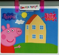 Świnka Peppa Kocham naklejać - - książka
