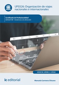 Organización de viajes nacionales e internacionales. ADGG0108 - Manuela Carmona Chicano - ebook