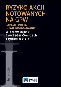 Ryzyko akcji notowanych na GPW - Dębski Wiesław, Feder-Sempach Ewa, Wójcik Szymon - książka
