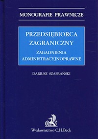 Przedsiębiorca zagraniczny - Dariusz Szafrański - książka