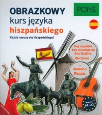 Obrazkowy kurs języka hiszpańskiego A1-A2 -  - książka
