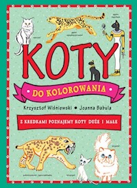 Koty do kolorowania - Krzysztof Wiśniewski - książka