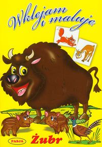 Wklejam i maluję Żubr -  - książka