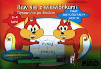Baw się z wiewiórkami Rysowanie po śladzie - Paszkiewicz Agnieszka - książka