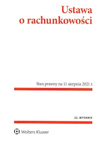 Ustawa o rachunkowości -  - książka
