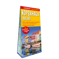 Kopenhaga i Malmö. Laminowana mapa i przewodnik 2w1 - Tomasz Duda - książka