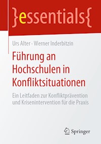 Führung an Hochschulen in Konfliktsituationen - Urs Alter - ebook