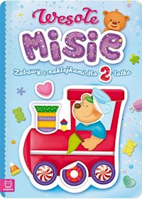 Wesołe misie Zabawy z naklejkami dla 2-latka - - książka