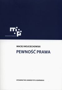 Pewność prawa - Wojciechowski Maciej - książka