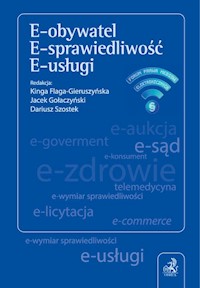 E-obywatel E-sprawiedliwość E-usługi -  - książka