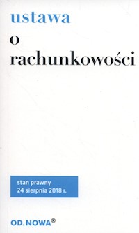 Ustawa o rachunkowości -  - książka