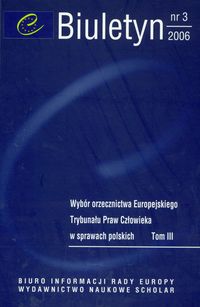Biuletyn Biuro Informacji Rady Europy 2/2008 -  - książka