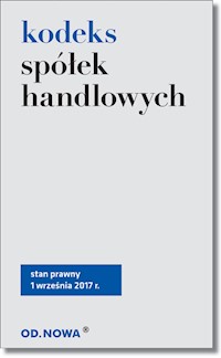 Kodeks spółek handlowych -  - książka