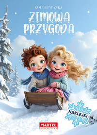 Zimowa przygoda z naklejkami - Klaudia Jędrysiak - książka