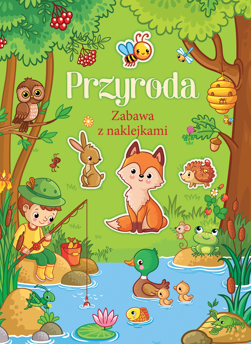 Przyroda. Zabawa z naklejkami - zbiorowa praca - książka