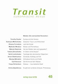 Transit 45. Europäische Revue - Timothy Snyder - ebook