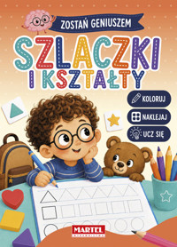 Zostań greniuszem Szlaczki i kształty z naklejkami - Salamon Katarzyna - książka