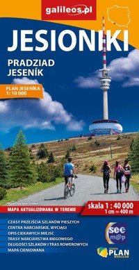 Jesioniki Pradziad. Mapa turystyczna w skali 1:40 000 -  - książka