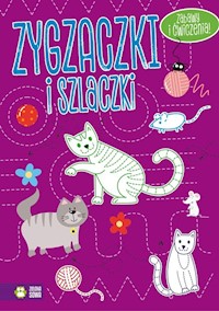 Zygzaczki i szlaczki fioletowe -  - książka