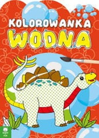 Kolorowanka wodna Dinozaury -  - książka