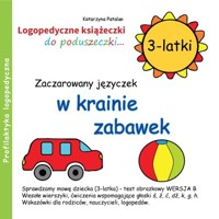 Zaczarowany języczek w krainie zabawek 3-latki - Katarzyna Patalan - książka