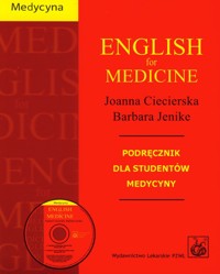 English for medicine z płytą CD - Ciecierska Joanna, Jenike Barbara - książka