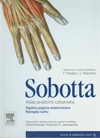 Atlas anatomii człowieka Sobotta Tom 1 Ogólne pojęcia anatomiczne. Narządy ruchu - Sobotta J. - książka