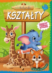 Minikaligrafia. Kształty. Zeszyt z rowkami do pisania - zbiorowa praca - książka