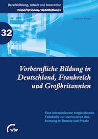 Vorberufliche Bildung in Deutschland, Frankreich und Großbritannien - Susanne Berger - darmowy ebook