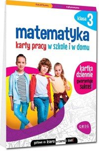 Matematyka Klasa 3 Karty pracy w szkole i w domu - Kurdziel Marta - książka