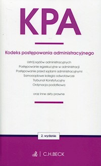 Kodeks postępowania administracyjnego -  - książka