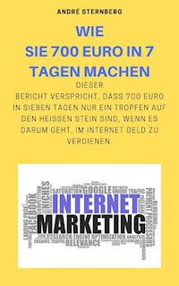 Wie Sie 700 Euro in 7 Tagen machen - Andre Sternberg - ebook