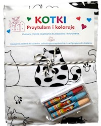 Kotki Przytulam i koloruję -  - książka