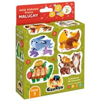 Moje pierwsze puzzle Maluchy CzuCzu -  - książka