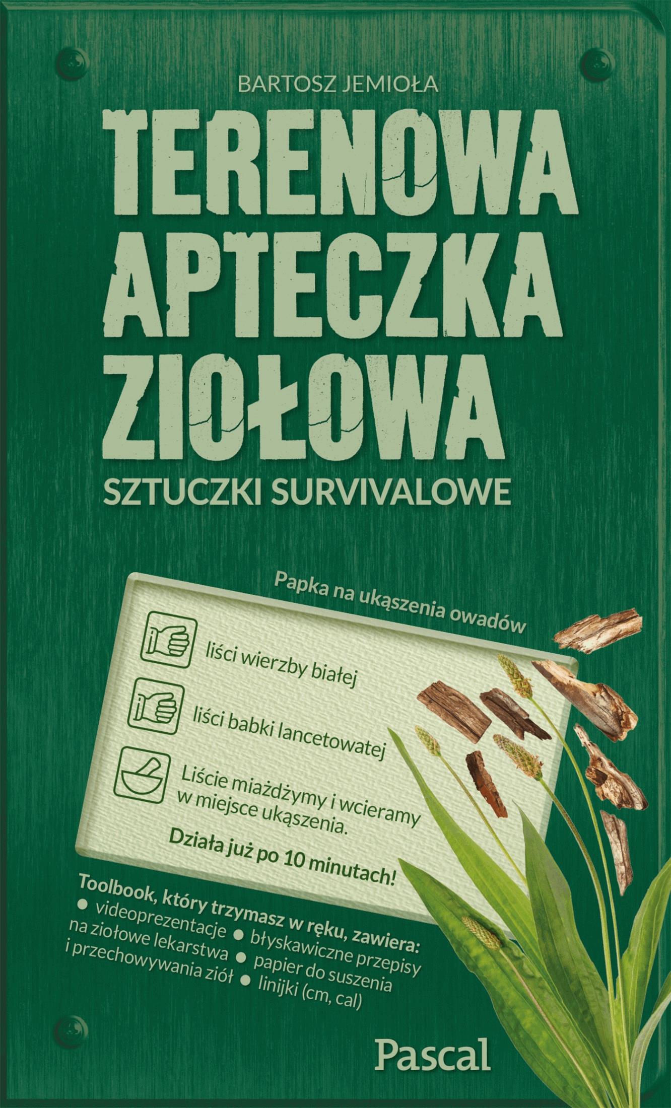 Okładka:Terenowa apteczka ziołowa 