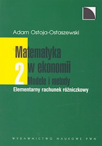 Matematyka w ekonomii. Modele i metody Tom 2 - Ostoja-Ostaszewski Adam - książka