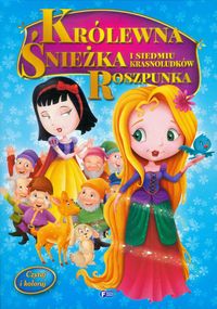 Czytaj i koloruj Śnieżka i siedmiu krasnoludków Roszpunka -  - książka