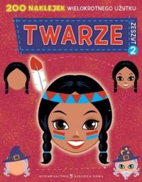 Naklejkowe twarze 2 -  - książka