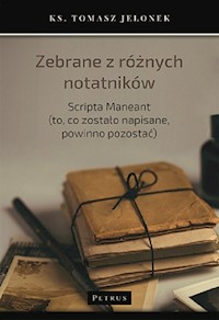 Zebrane z różnych notatników - Jelonek Tomasz - książka